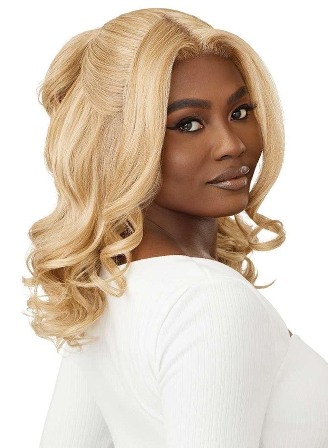 أوتر شعر مستعار أمامي من الدانتيل من Outre - خط شعر مثالي 13X6 - ReevaWig (أسود فاحم 1) - Image 2